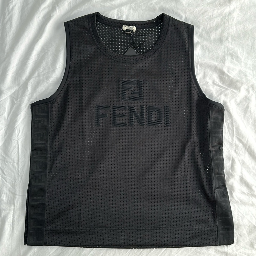 Fendi Mesh Basketball Jersey - IT42 / L